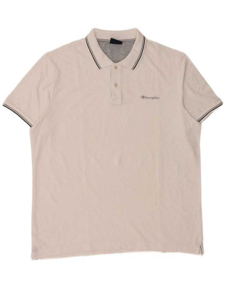 Мужская рубашка-поло Champion 2XL белая