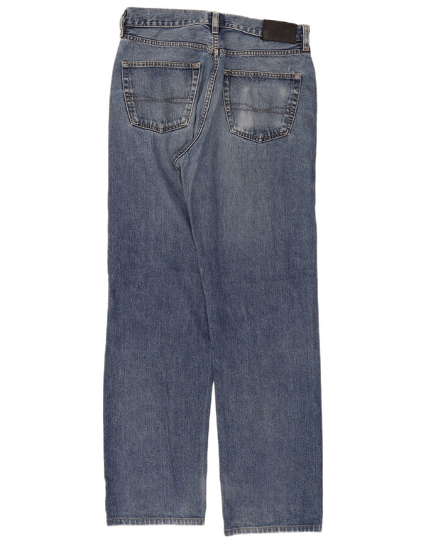 Мужские прямые джинсы Hugo Boss W32 L32 синие