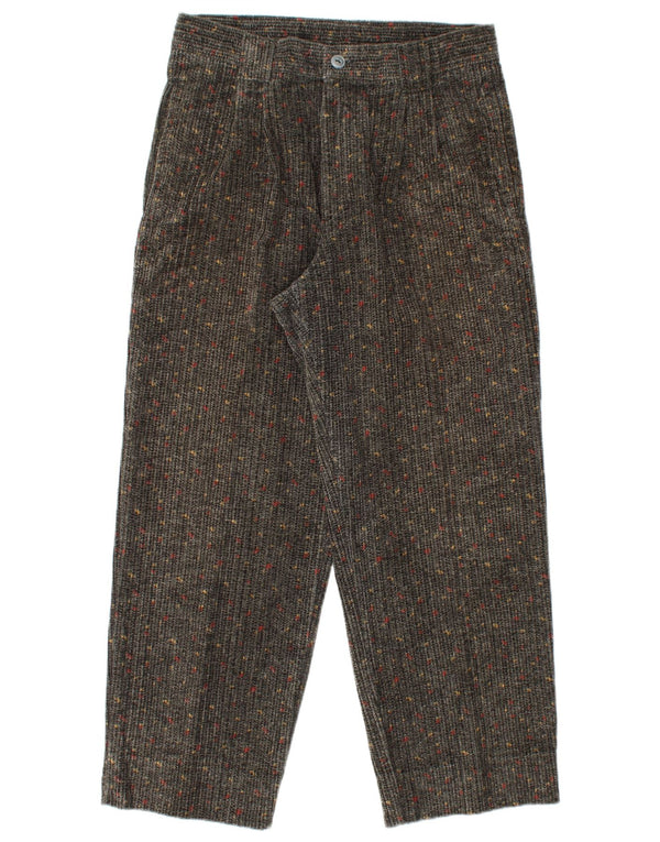 CARRERA Женские вельветовые брюки с высокой талией IT 50 Large W34 L27 Серые