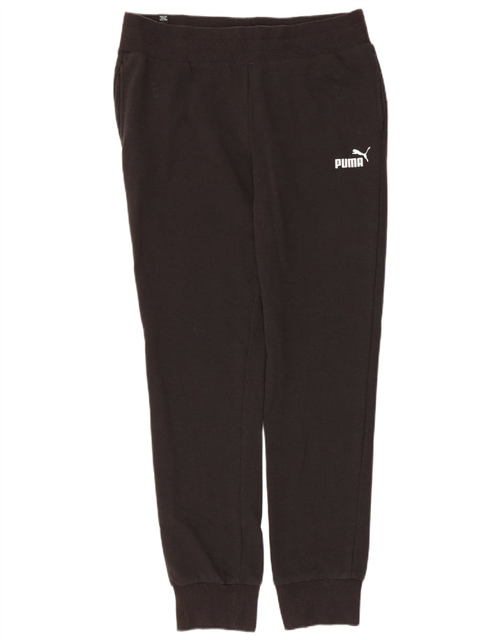 Puma Womens UK 12 Medium W34 L29 Черный полиэстер