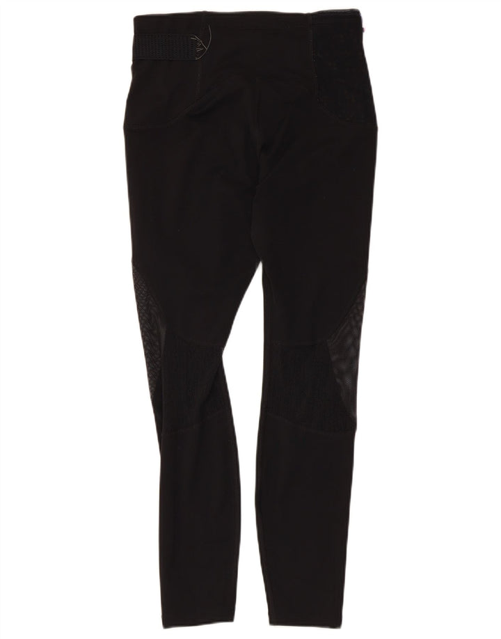 Женские леггинсы NIKE Dri Fit UK 8, маленькие черные, полиэстер