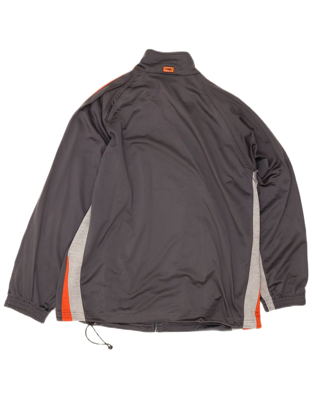 Мужской спортивный костюм Diadora UK 46 2XL, серый полиэстер с цветными блоками