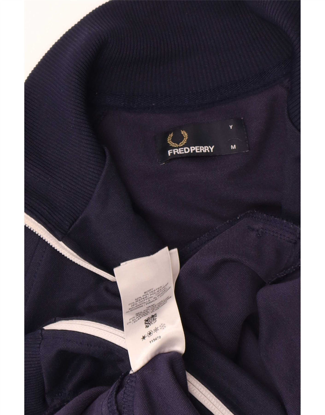 Спортивный костюм Fred Perry для мальчиков, верхняя куртка 11–12 лет, средний темно-синий