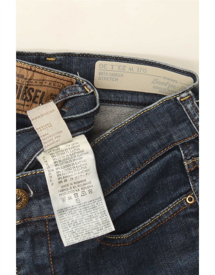 Женские джинсы Bootzee-St Regular Slim Bootcut W23 L27 темно-синие
