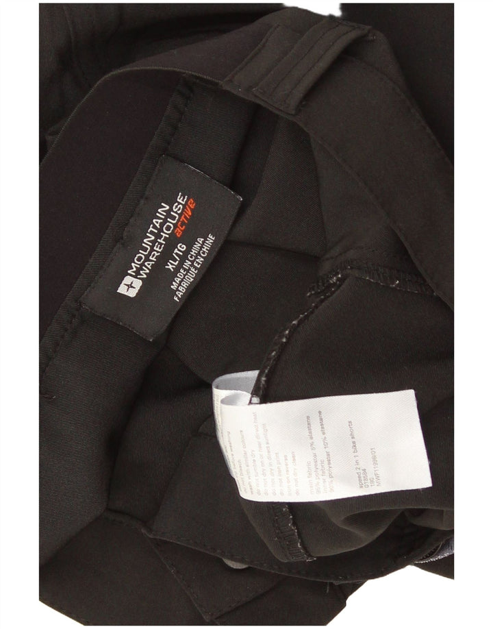 Мужские шорты Mountain Warehouse XL W40, черный полиэстер