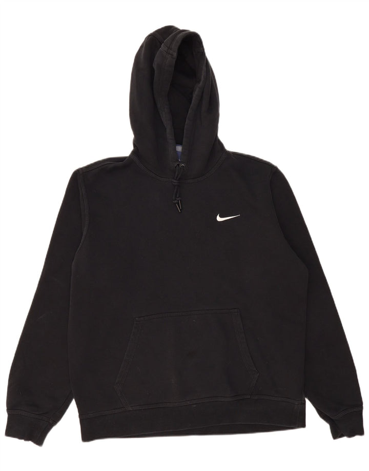 Мужской джемпер с капюшоном Nike, большой черный, хлопок