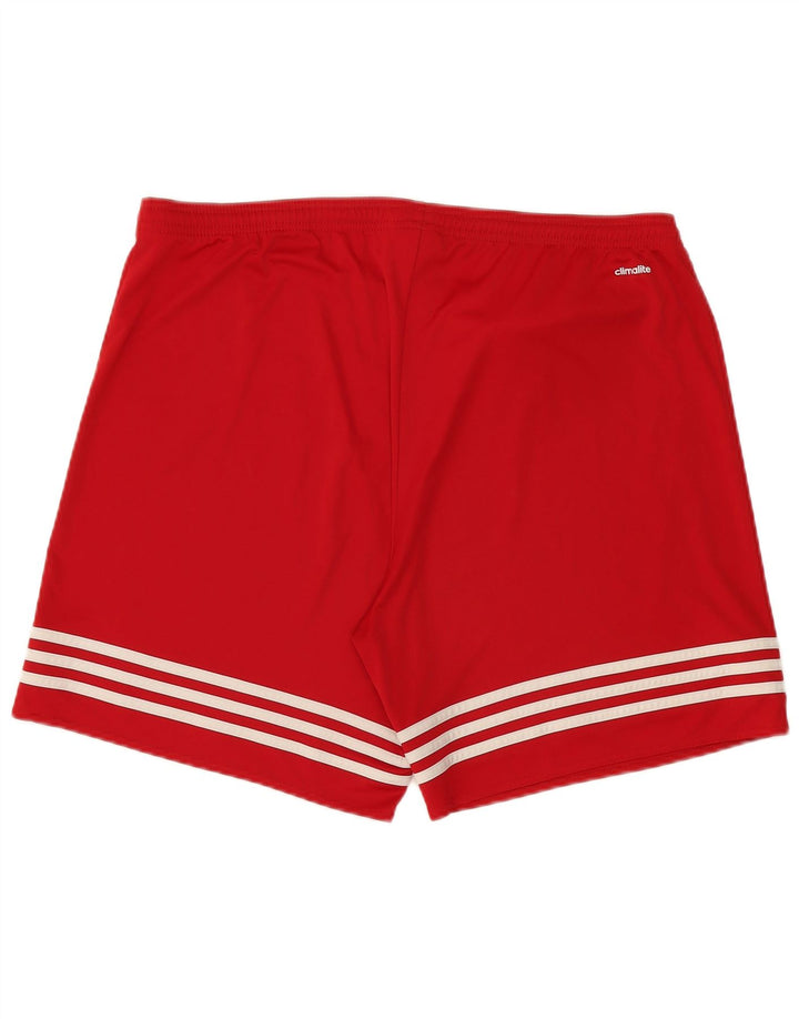 Мужские спортивные шорты Adidas Climalite XL, красный полиэстер