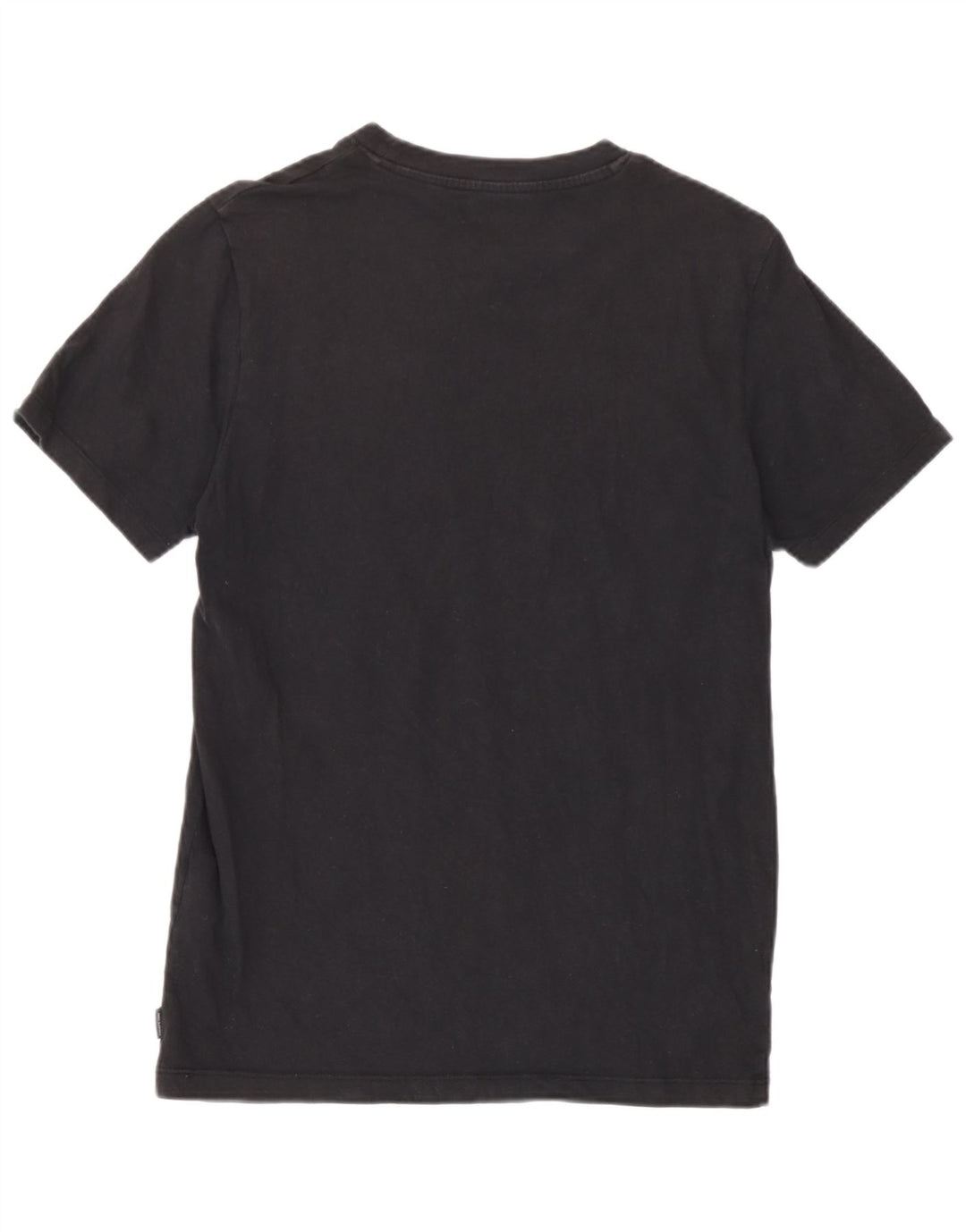 Мужская футболка с рисунком Jack & Jones, маленький черный хлопковый топ
