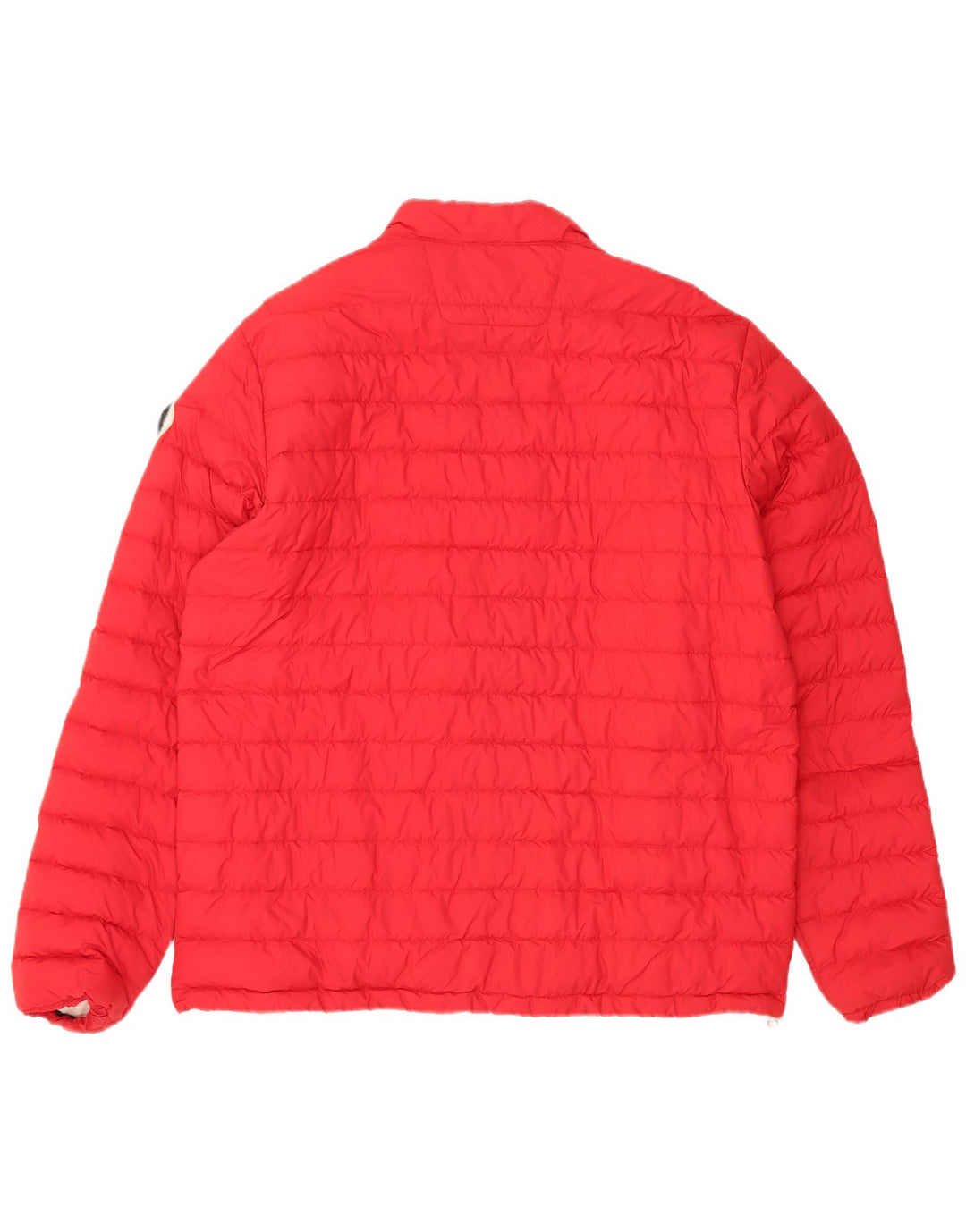 CIESSE PIUMINI Mens Padded Jacket IT 50 Large Red Colourblock