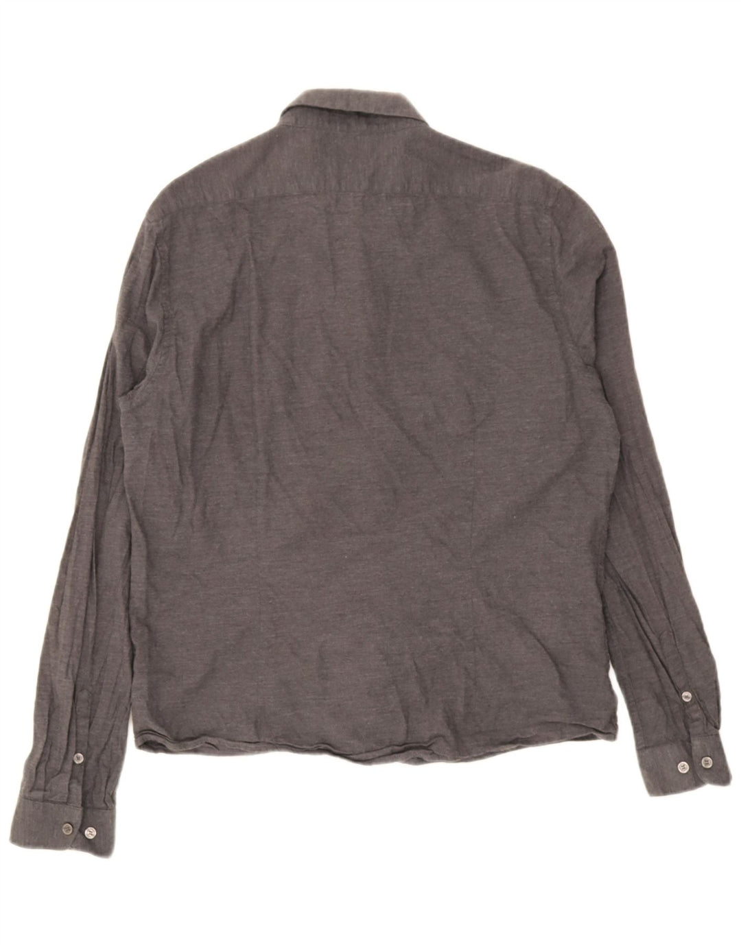 Мужская рубашка Calvin Klein Jeans XL серая, хлопок