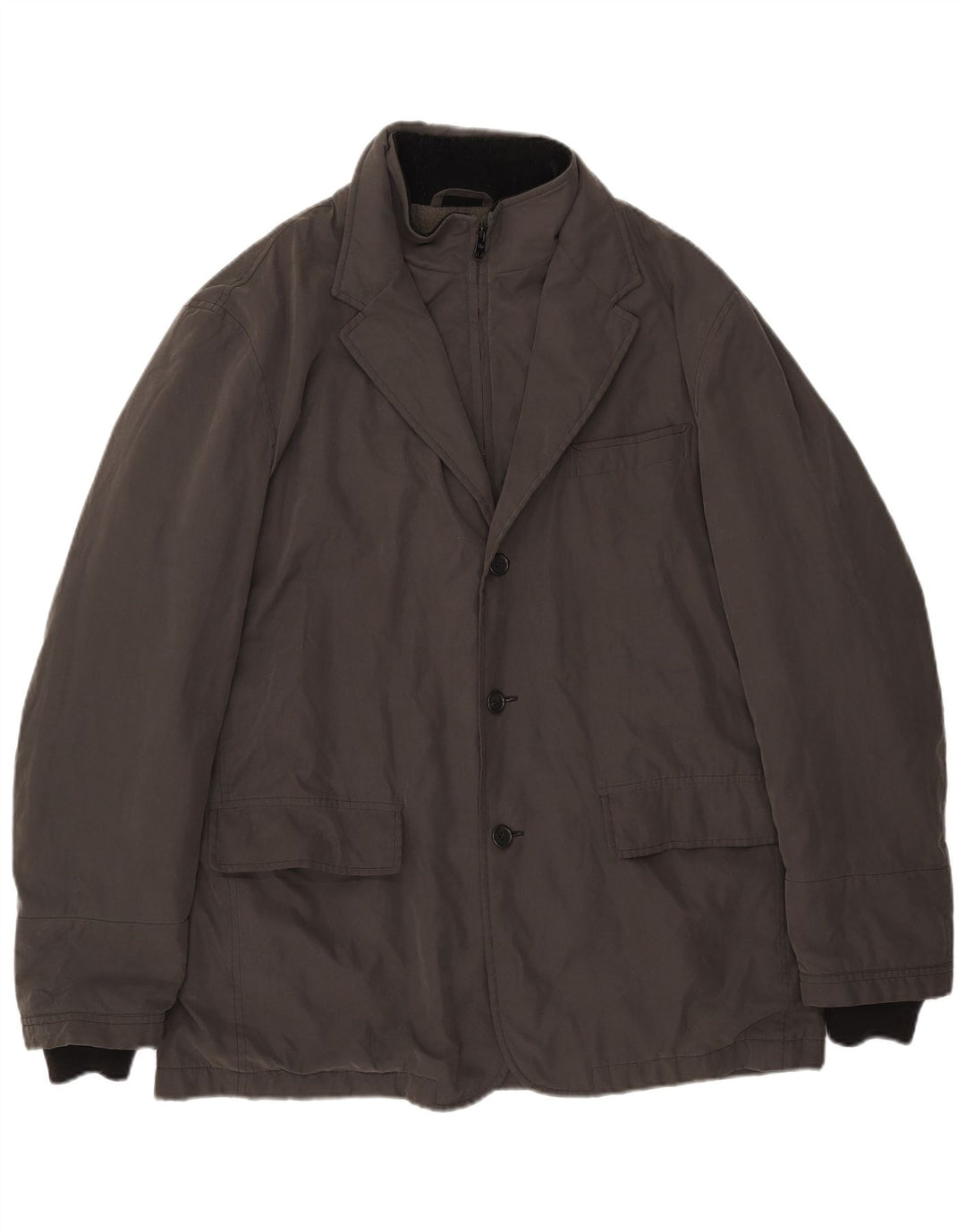 Мужская ветровка Fay UK 42 XL, серый полиэстер