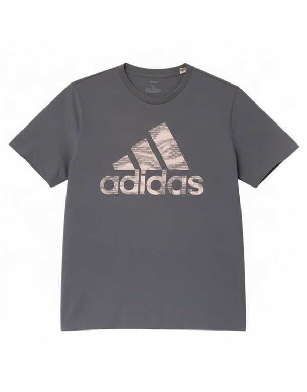 Мужская футболка с рисунком Adidas Top XL, синяя, хлопок