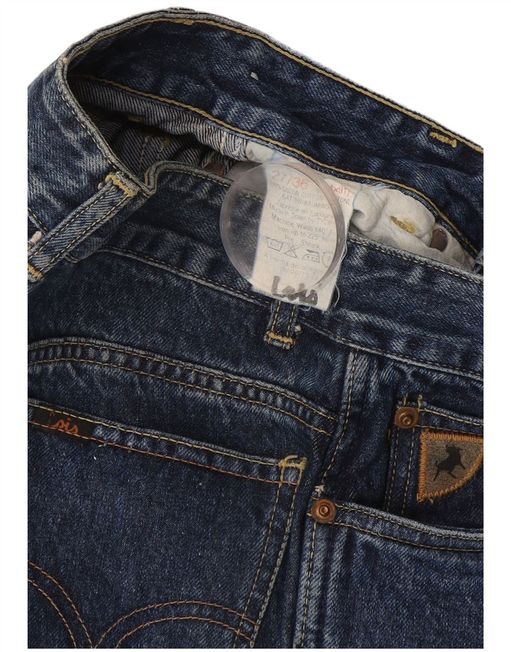 Женские прямые джинсы Lois W27 L36, синие, хлопок