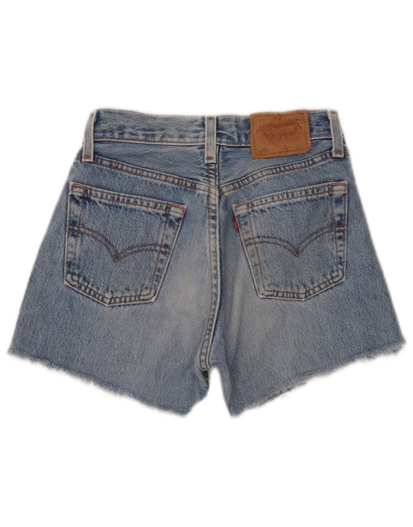 Женские джинсовые шорты Levi's 501 W26, маленькие синие