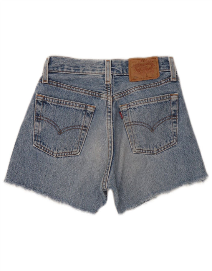 Женские джинсовые шорты Levi's 501 W26, маленькие синие