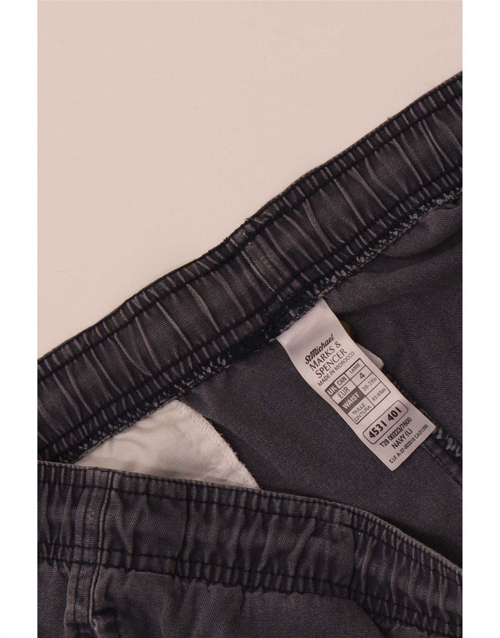 Мужские спортивные шорты Marks & Spencer, большие темно-синие, хлопок