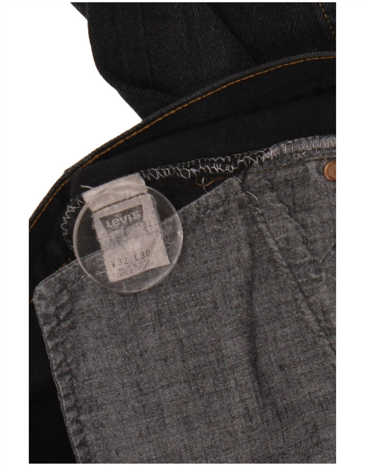 Мужские зауженные джинсы Levi's W32 L30 черные