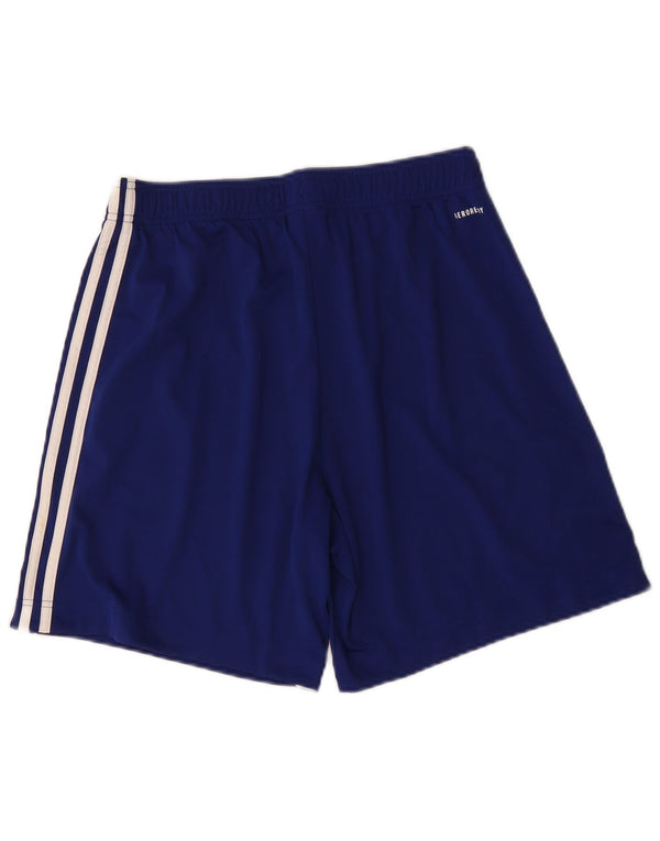 Мужские спортивные шорты Adidas Aeroready, большие синие, полиэстер