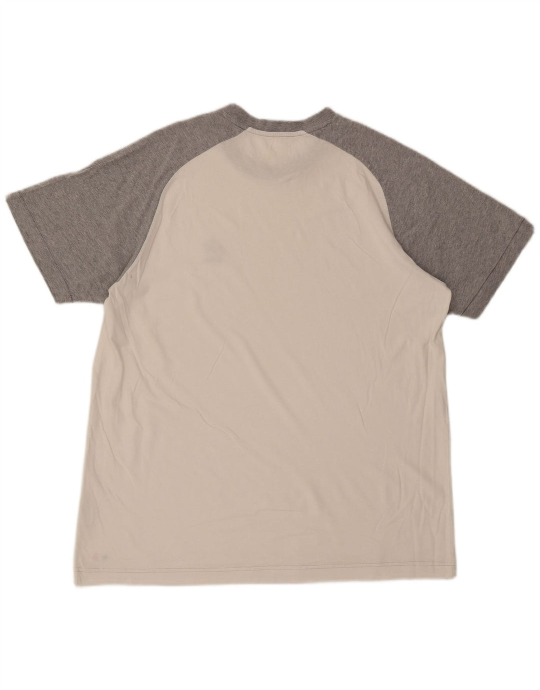 Мужская футболка LOTTO Top UK 46/46 3XL Белый Хлопок с цветными блоками