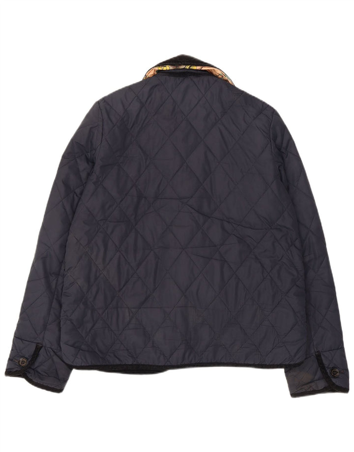 Женская стеганая куртка Barbour UK 12 Medium Navy Blue