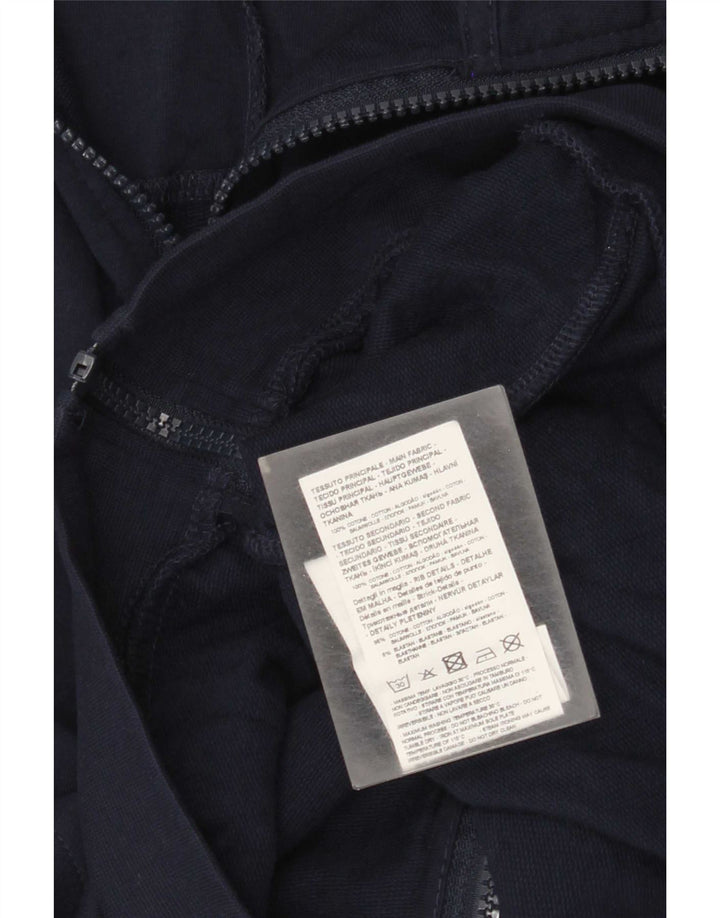 Мужской спортивный костюм Emporio Armani, верхняя куртка, средний, темно-синий