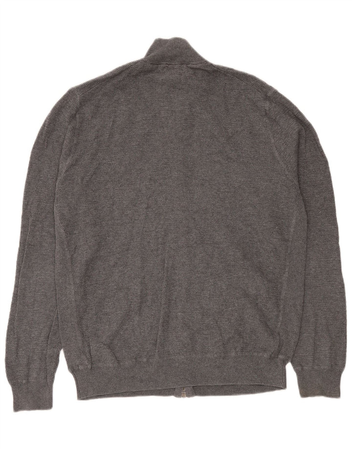 Мужской кардиган на молнии Massimo Dutti XL, серый