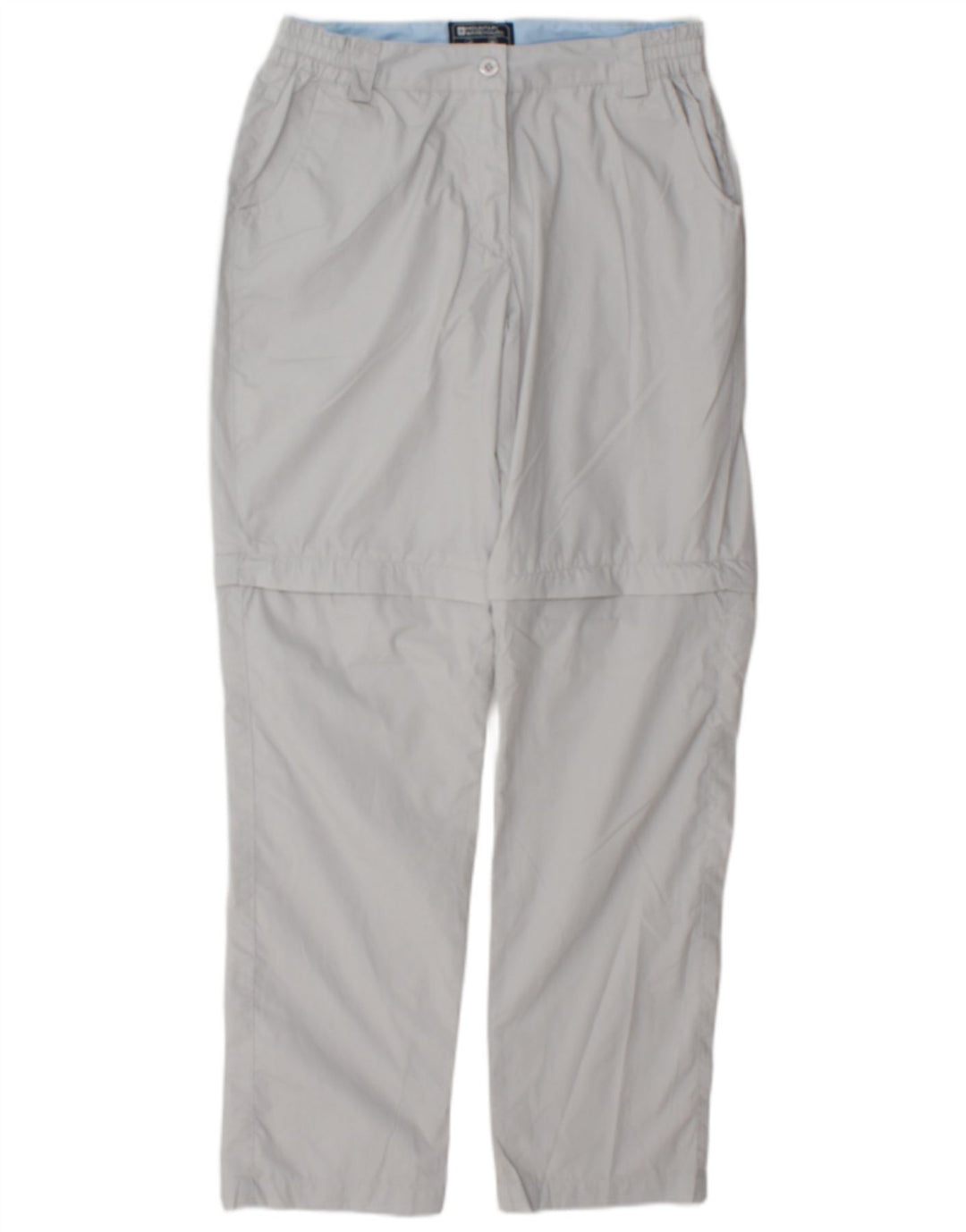 Женские брюки чинос Mountain Warehouse UK 8, маленькие W27 L30, серый полиэстер