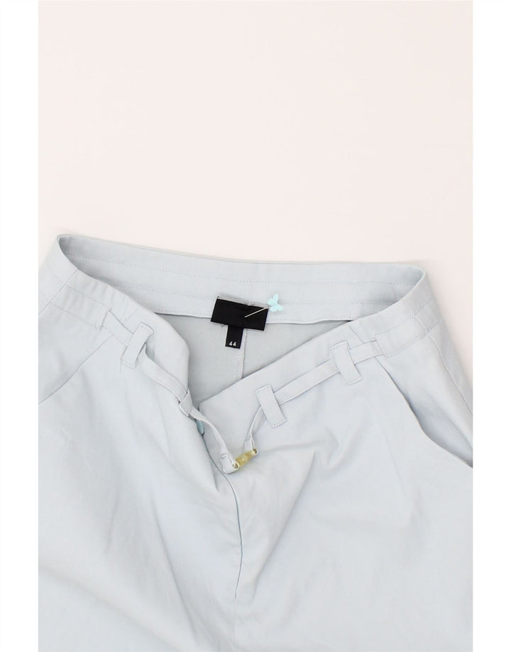 TRUSSARDI Womens Straight Skirt IT 44 Medium W30 Blue Polyamide Vintage Trussardi and Second-Hand Trussardi from Messina Hembry 