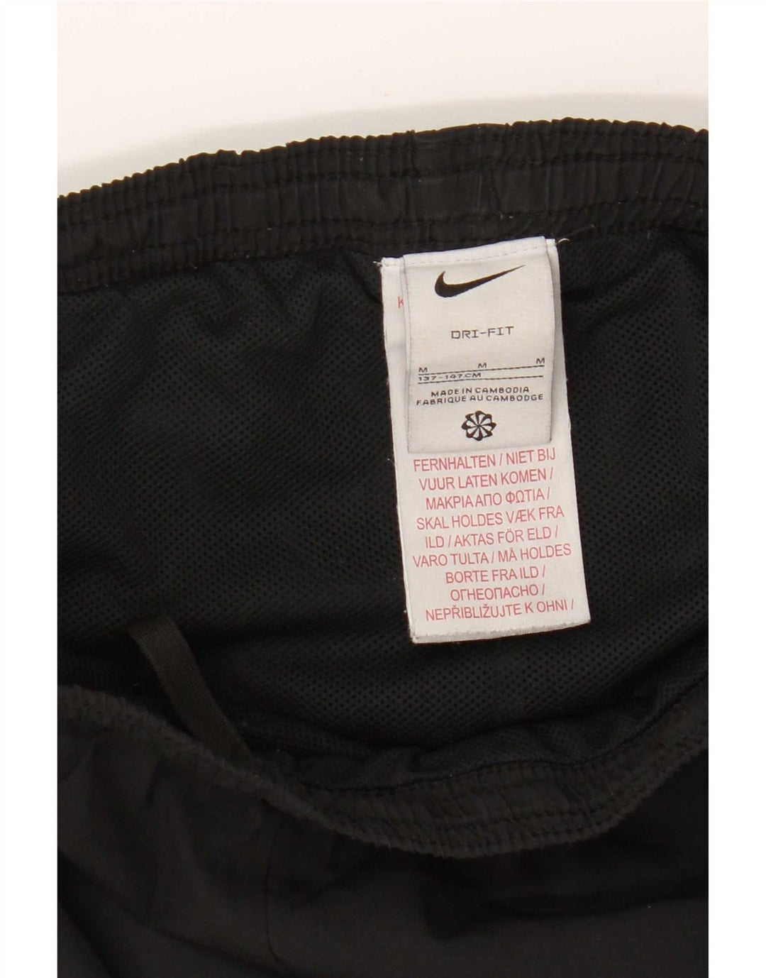 Спортивные брюки Dri Fit для мальчиков Nike, джоггеры, 10–11 лет, средние, черные
