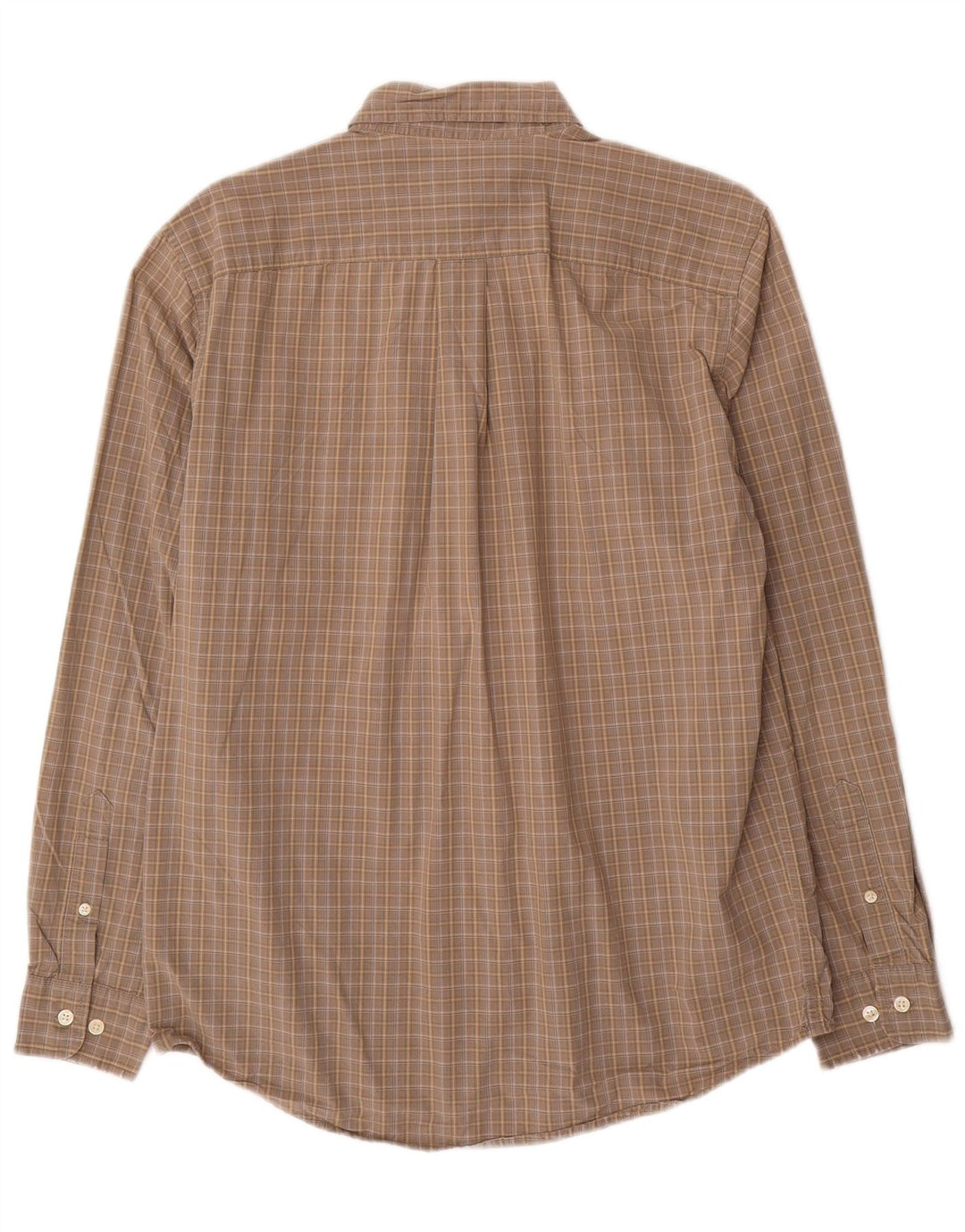 Мужская рубашка EDDIE BAUER, маленькая серая клетка, хлопок