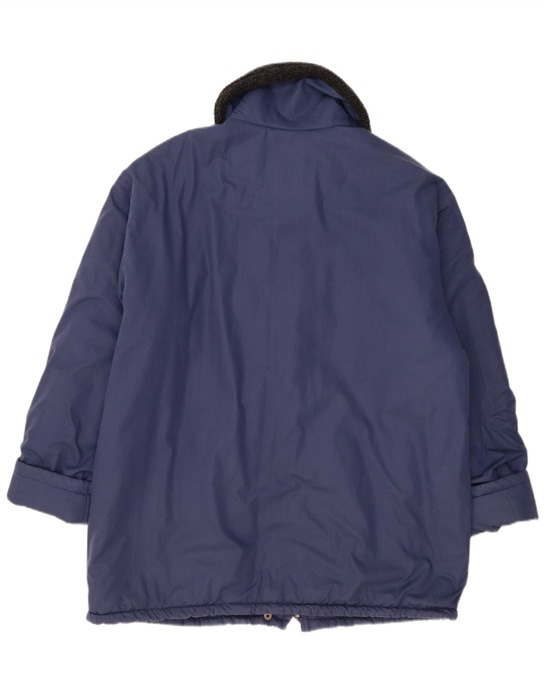 ВИНТАЖНАЯ женская ветровка UK 20 2XL Темно-синий полиэстер