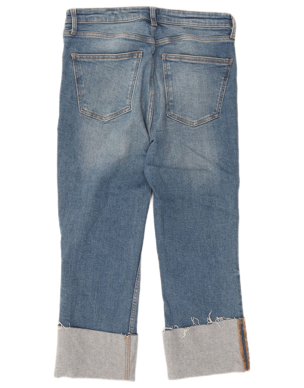 Zara Женские джинсы-капри EU 38 Small W28 L22 Синий