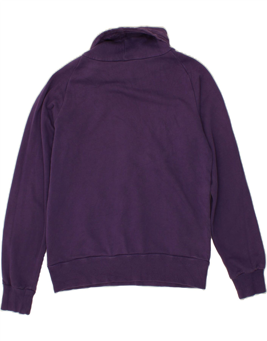 PUMA Womens Graphic Sweatshirt Jumper UK 14 Medium  Purple Cotton Vintage Puma and Second-Hand Puma from Messina Hembry 