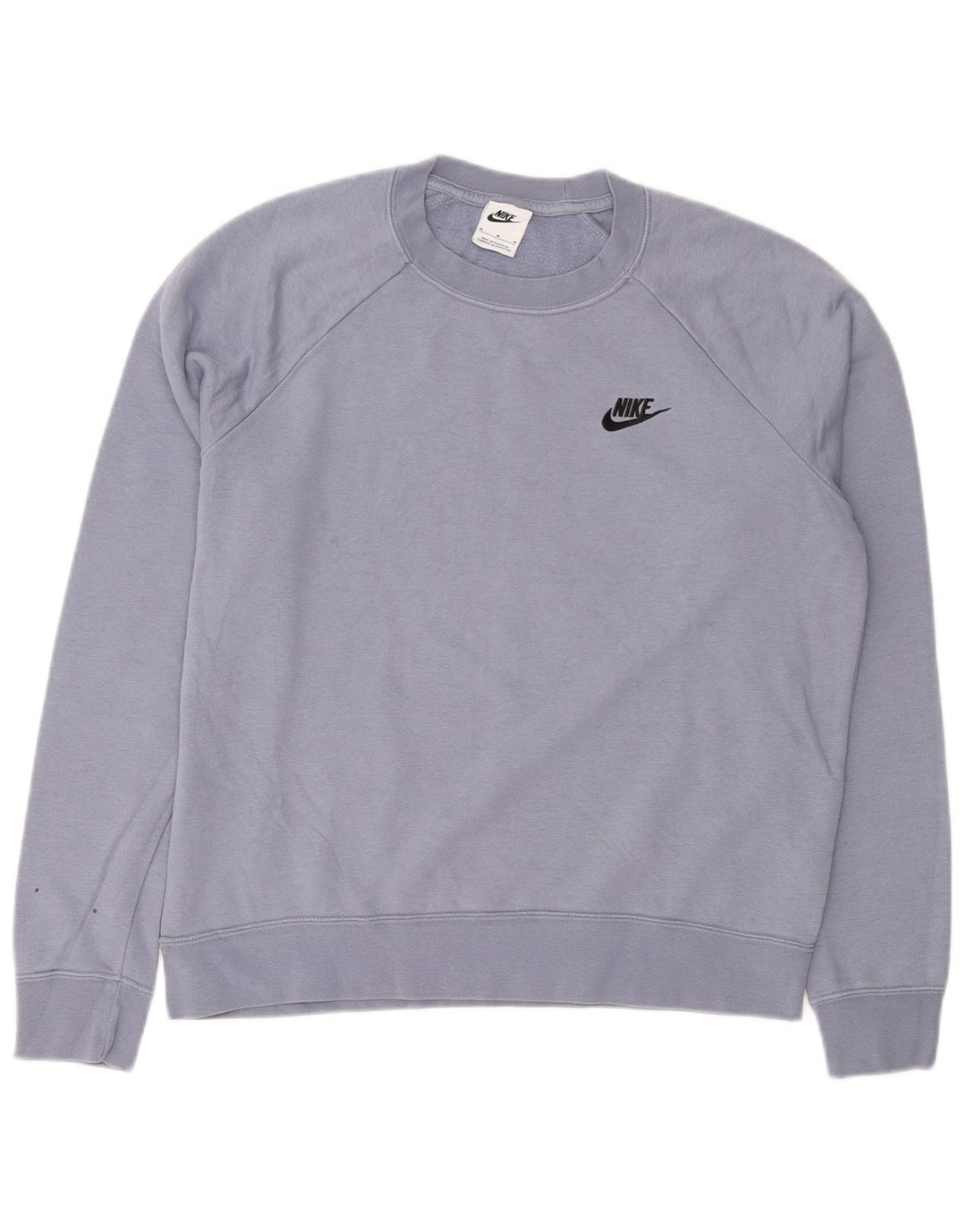 Женский свитер NIKE UK 14, хлопковый средний синий цвет