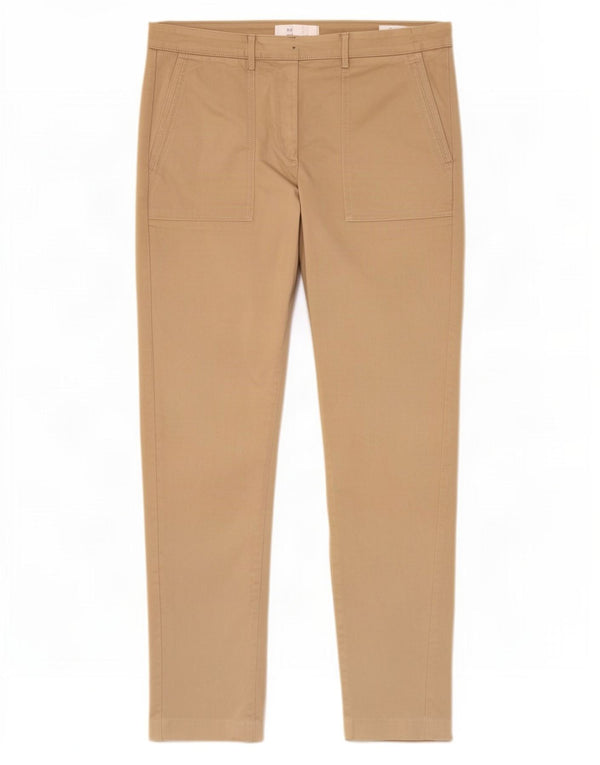 Женские брюки-чиносы Marks & Spencer UK 12 Medium W30 L27 Бежевые
