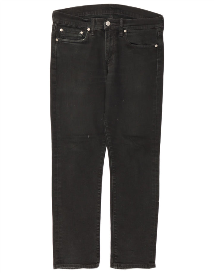 Мужские джинсы Levi's Slim 511 W32 L30, черный хлопок