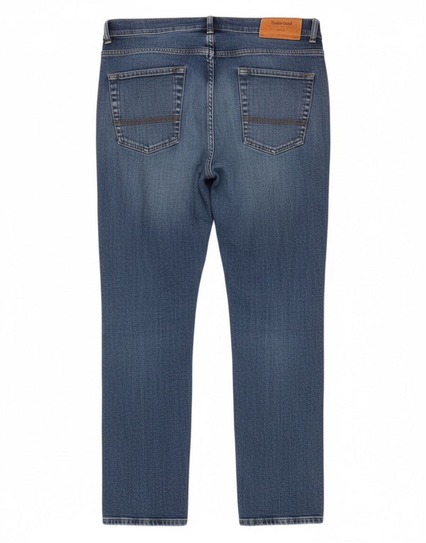 Мужские прямые джинсы Timberland W34 L32, синий хлопок