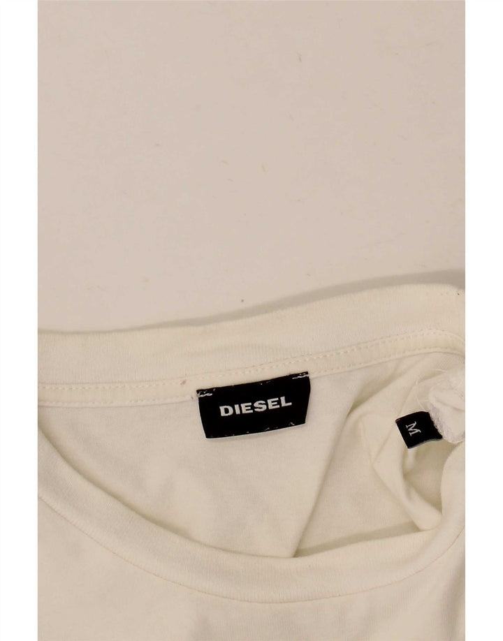 Мужская футболка с рисунком Diesel Top Medium White