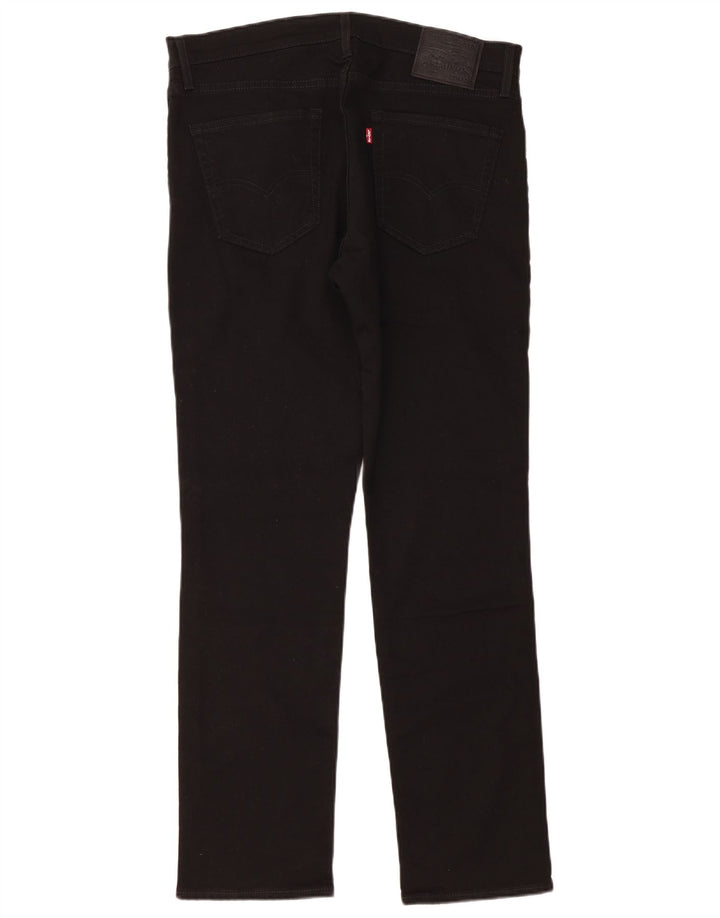 Мужские джинсы LEVI'S 511 Slim W36 L32, черный хлопок