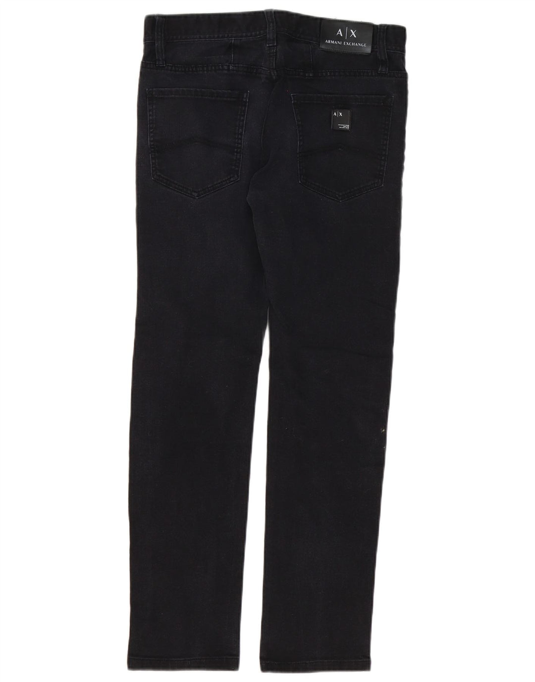 Женские узкие джинсы Armani Exchange W31 L29, черный хлопок