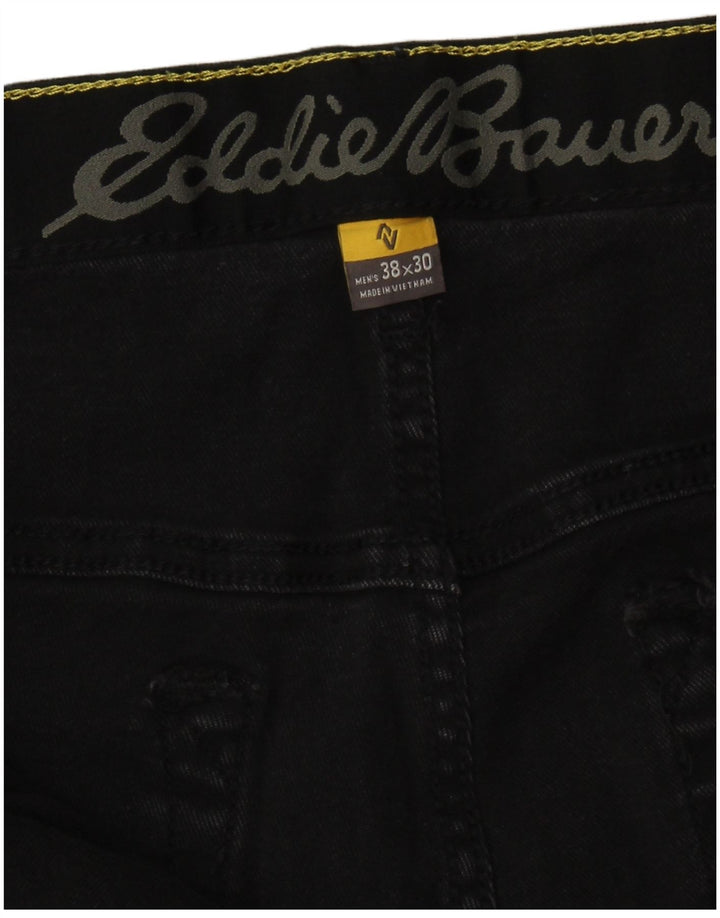 Мужские прямые джинсы Eddie Bauer W38 L30 черные
