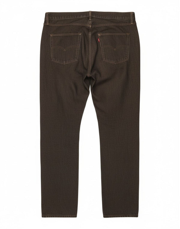 Мужские прямые джинсы Levi's 504 W36 L34 Серые