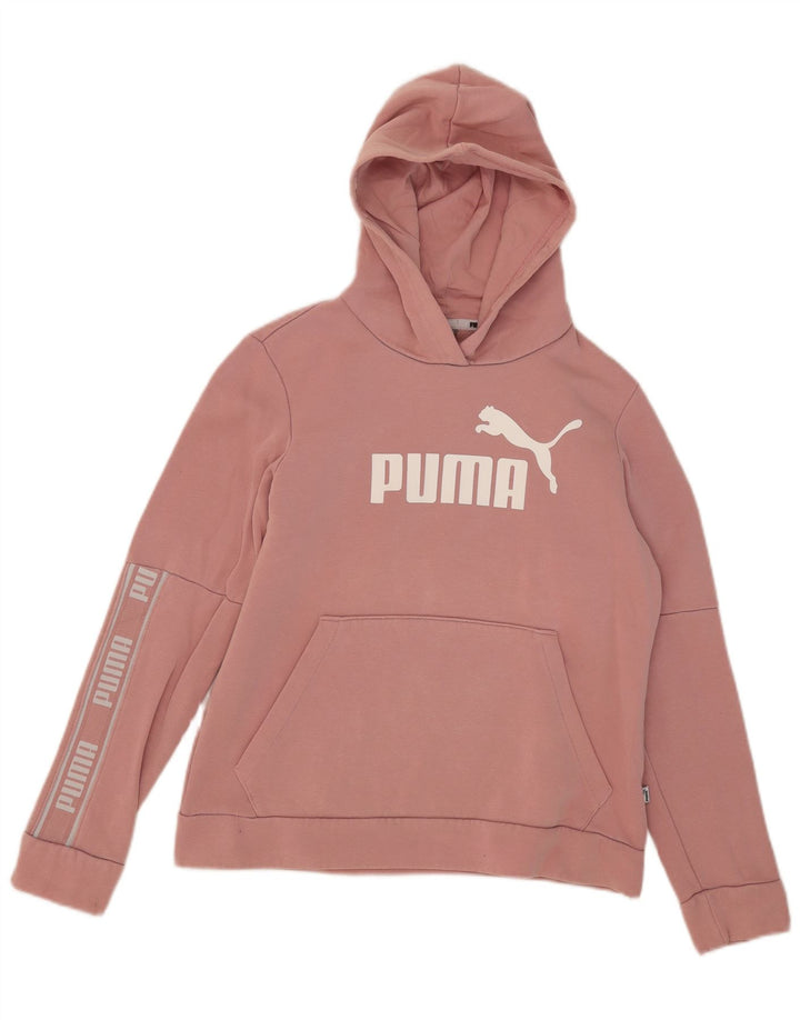Женский джемпер с капюшоном Puma UK 14, средний розовый