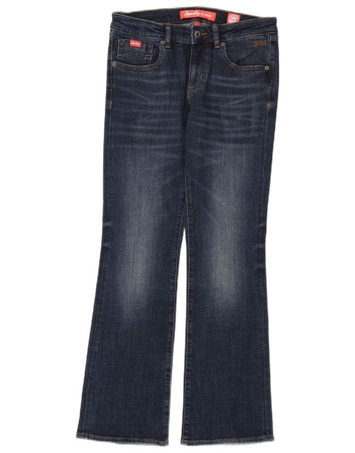 SUPERDRY Женские джинсы Bootcut W28 L30 Синие, хлопок