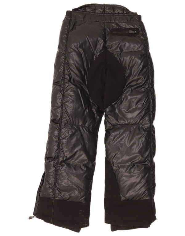 Moncler Лыжные брюки с подкладкой для девочек 9–10 лет W26 L25, черный нейлон