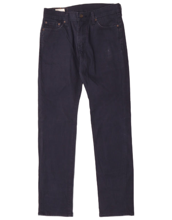 Мужские повседневные брюки Levi's 511 Slim W30 L32 Темно-синие, хлопок