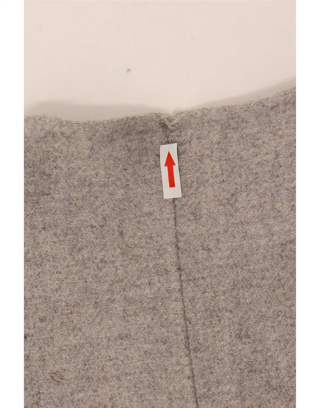 Женское пальто оверсайз с рукавом 3/4 Zara UK 10, маленькое серое шерстяное пальто