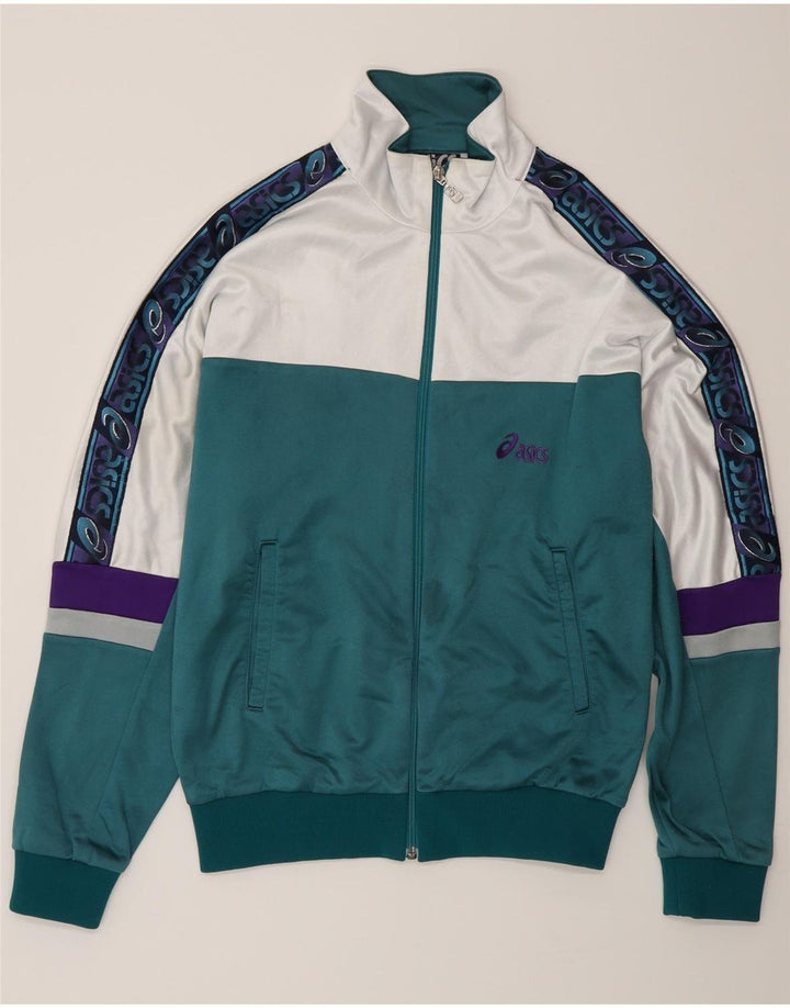 Мужской спортивный костюм Asics Graphic Top Jacket IT 48 Medium Green Colorblock