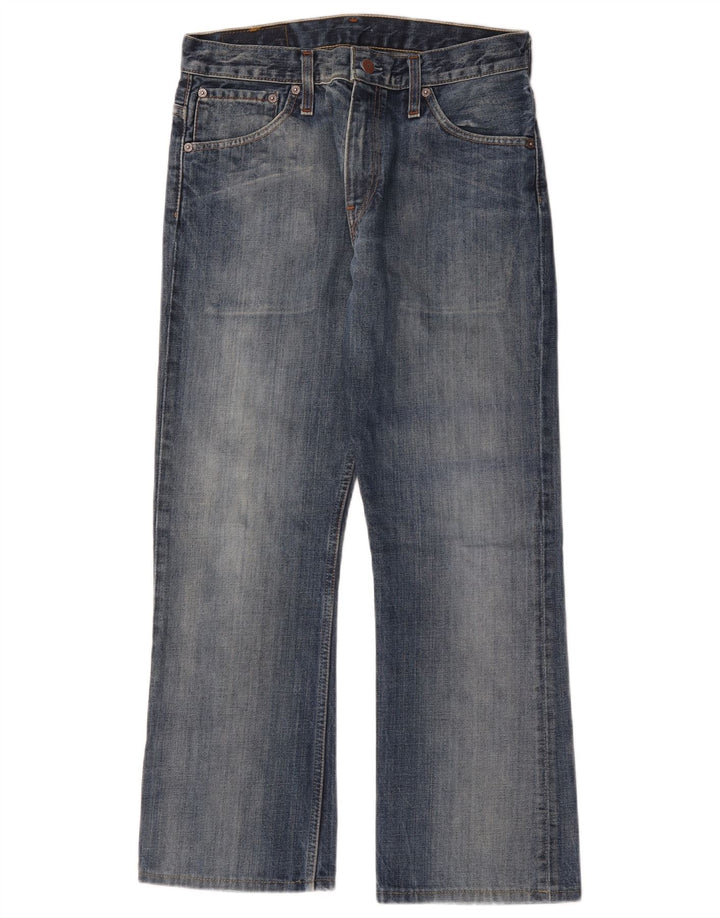 Мужские джинсы Levi's 507 Bootcut W30 L28 синие, хлопок