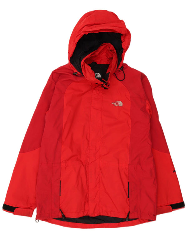 Мужская дождевик с капюшоном The North Face, Великобритания, 36, маленькая, красная, нейлон с цветными блоками